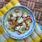 Potatis, ägg och matjesill.