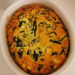 Spenatfrittata.